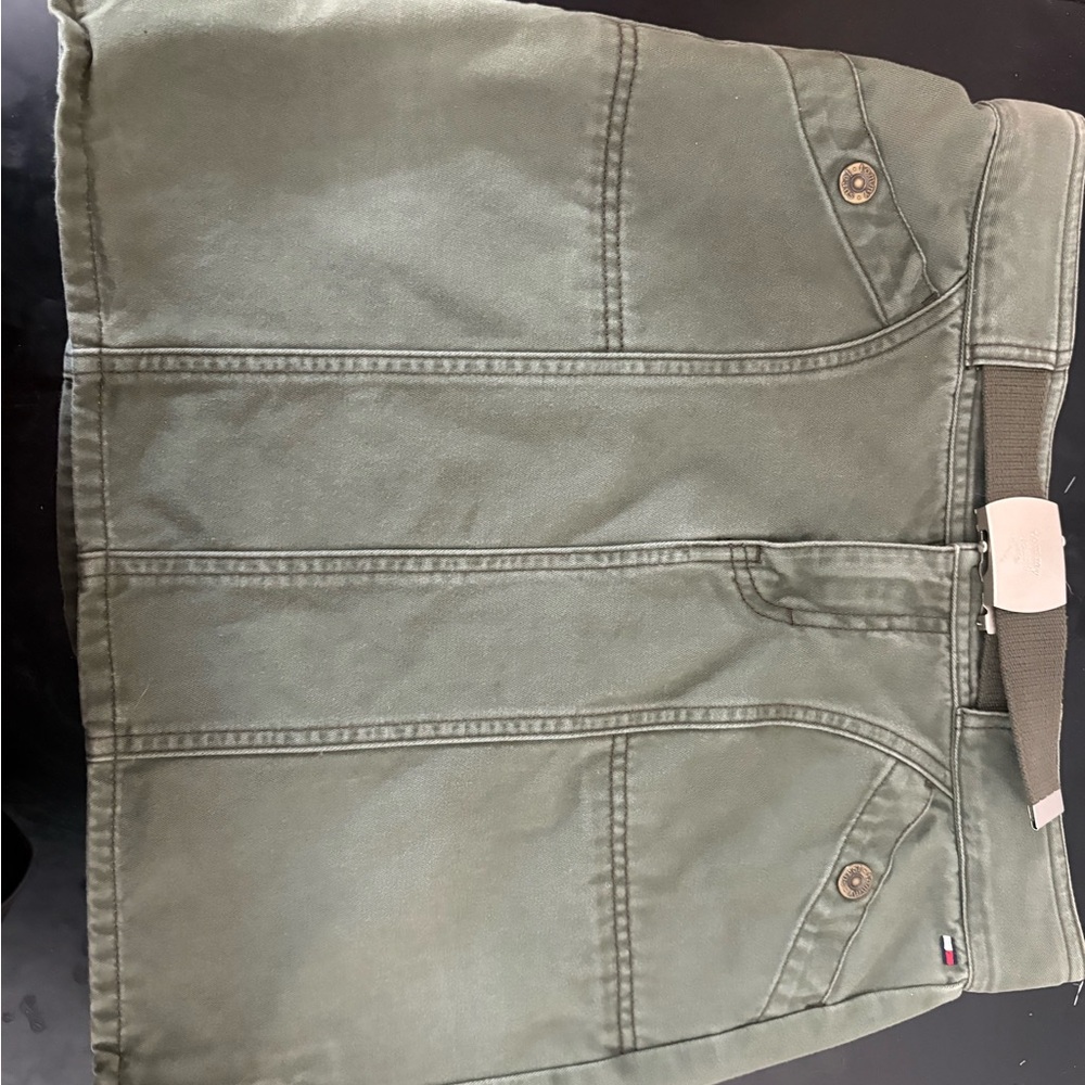 Tommy Hilfiger Olive Green Skirt